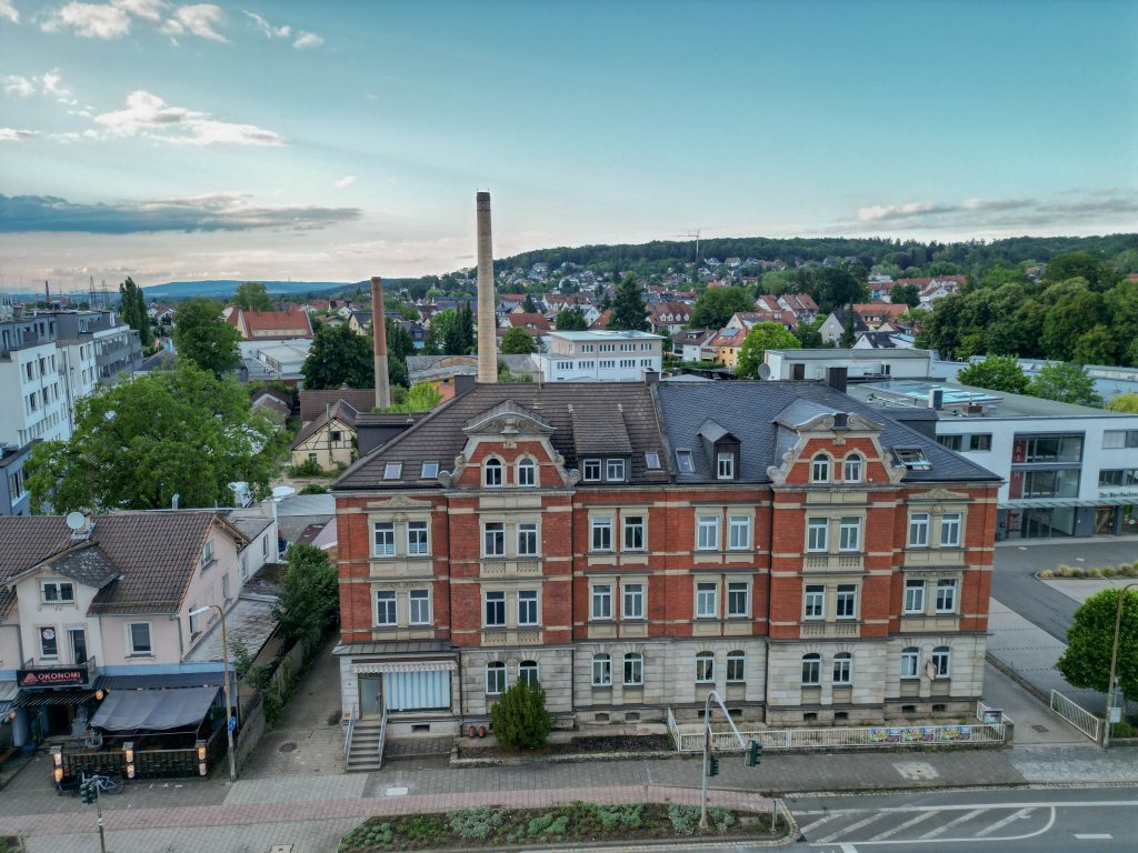Versammlungsgebäude Front Ansicht