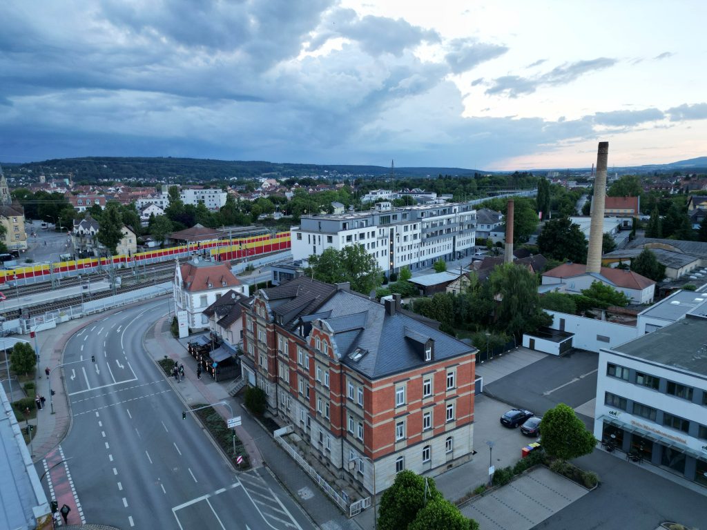 Versammlungsgebäude Top Ansicht